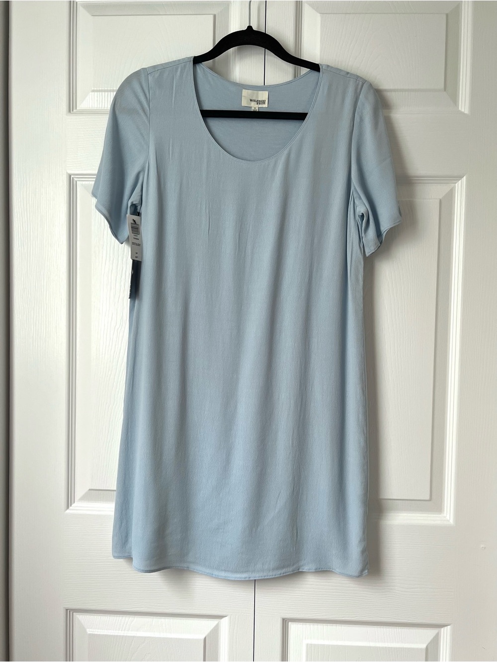 NWT Wilfred Free Teigen Dress | Light Blue | Size S